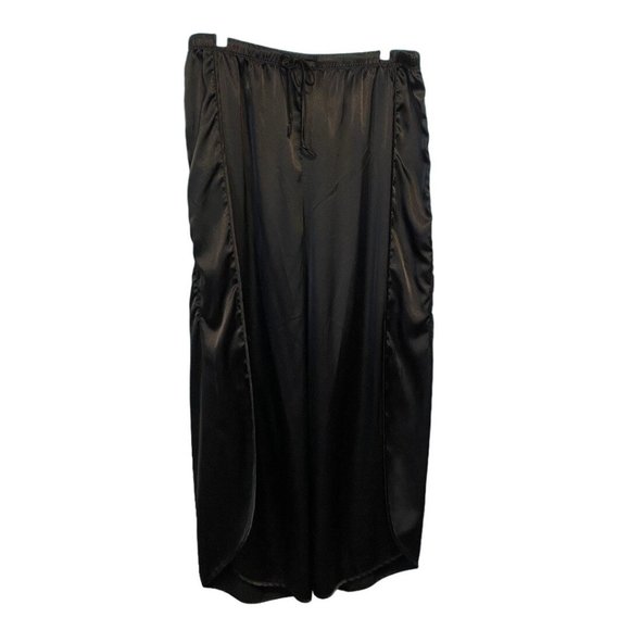 BB Dakota Pants - bb dakota Black Silky Petal Leg Pants XL